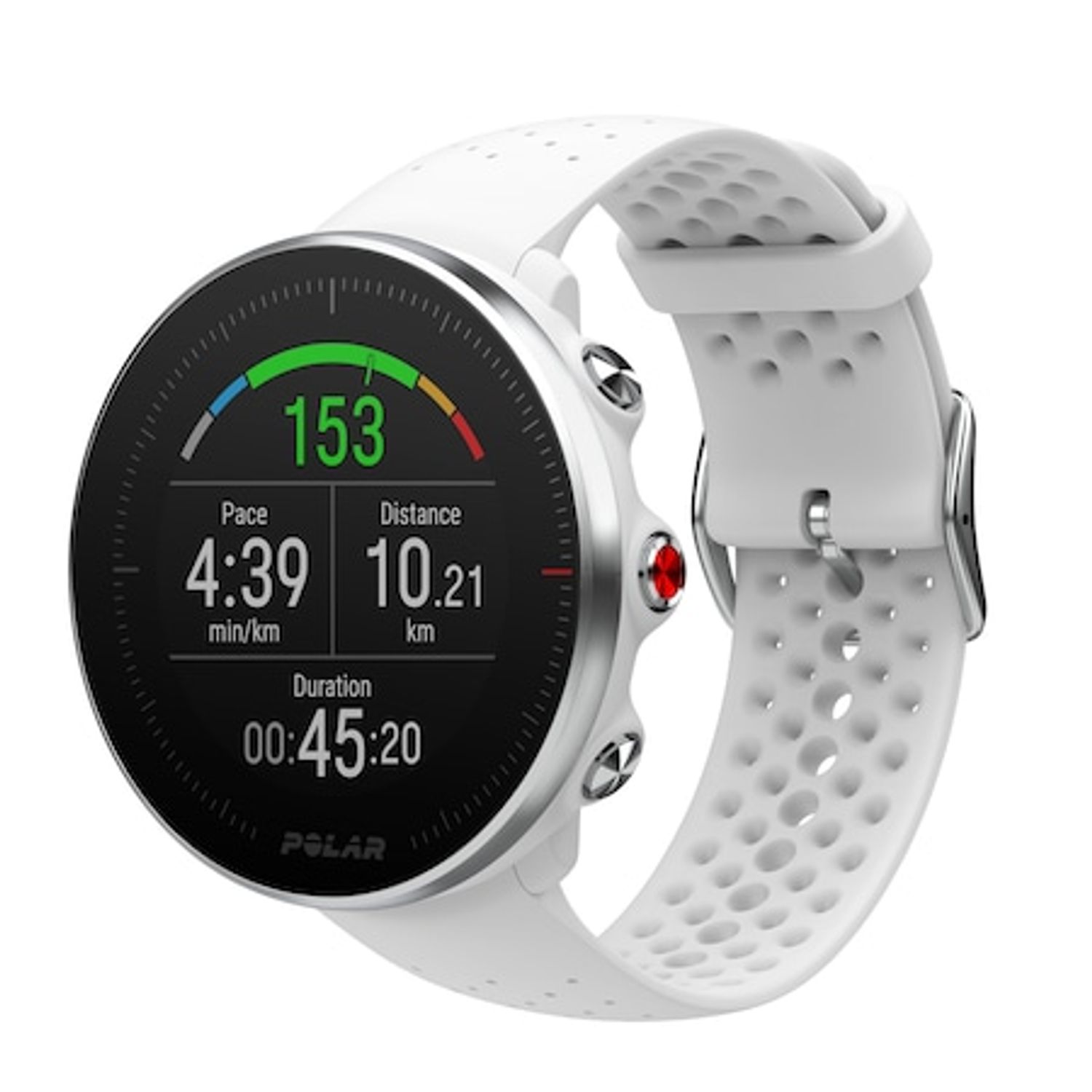Ceas Smartwatch Polar Vantage M WHI S/M fotografia produsului View 5 L