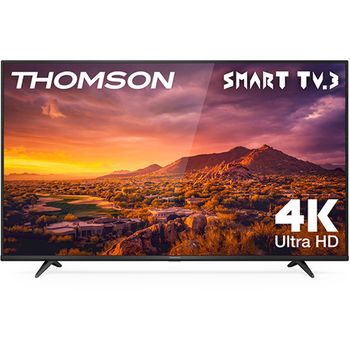 Televizor Thomson 55UG6300, LED, 139 cm, 4K Ultra HD, Smart TV 3.0, HDR10, HLG, Negru elefant.ro imagine noua 2022
