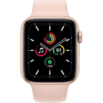 Apple Watch SE GPS , 44mm, Auriu/rose fotografia produsului View 2 S