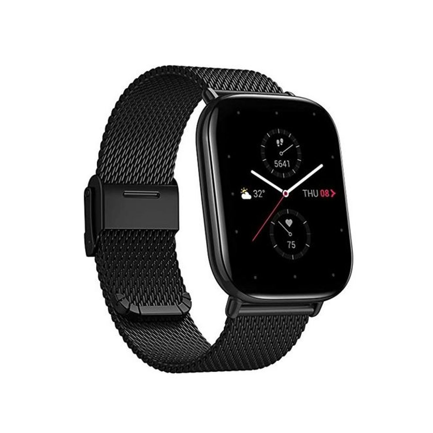Smartwatch Amazfit Zepp E Square, 1,65 inch, 442x348 px, Negru fotografia produsului View 2 L