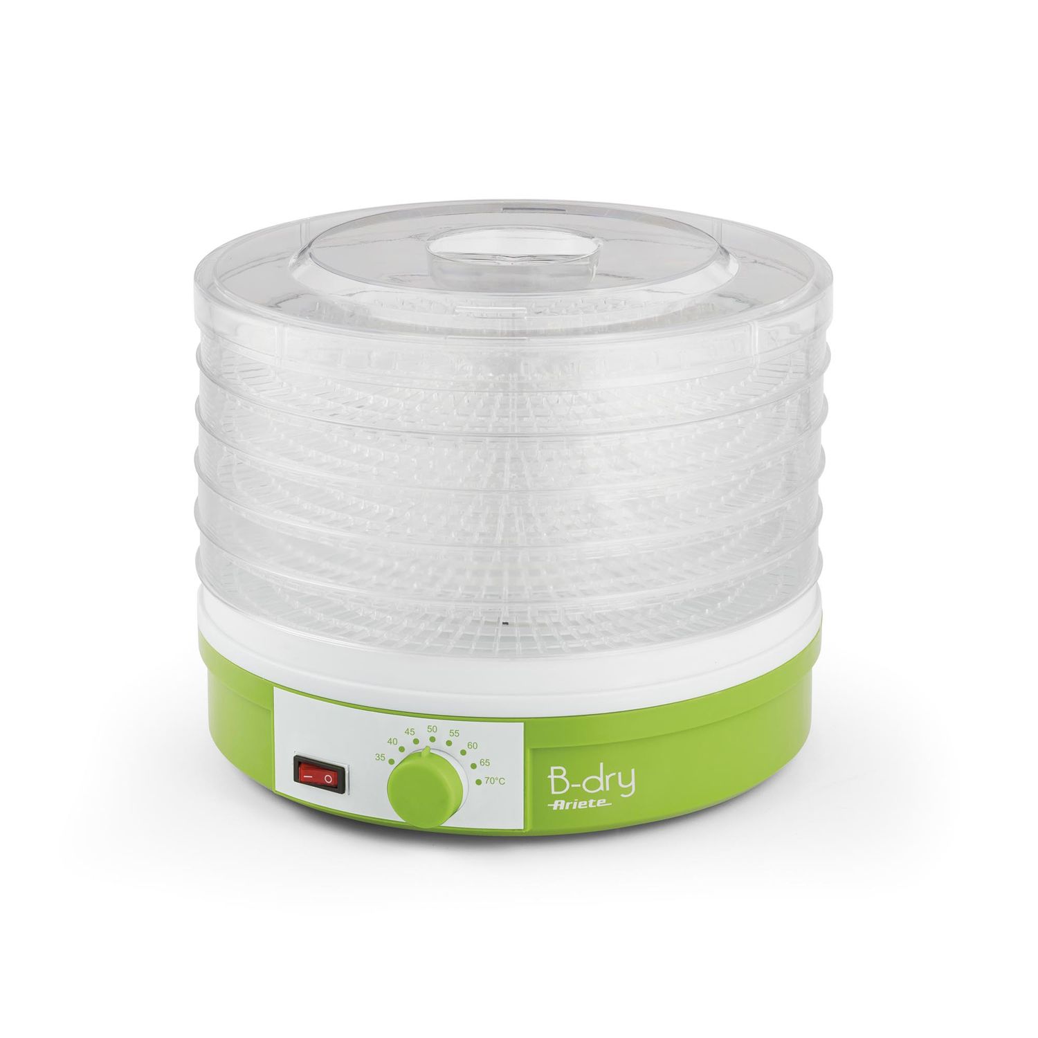 Deshidrator de alimente Ariete 616 B-DRY, 245 W, 5 cosuri, Verde fotografia produsului