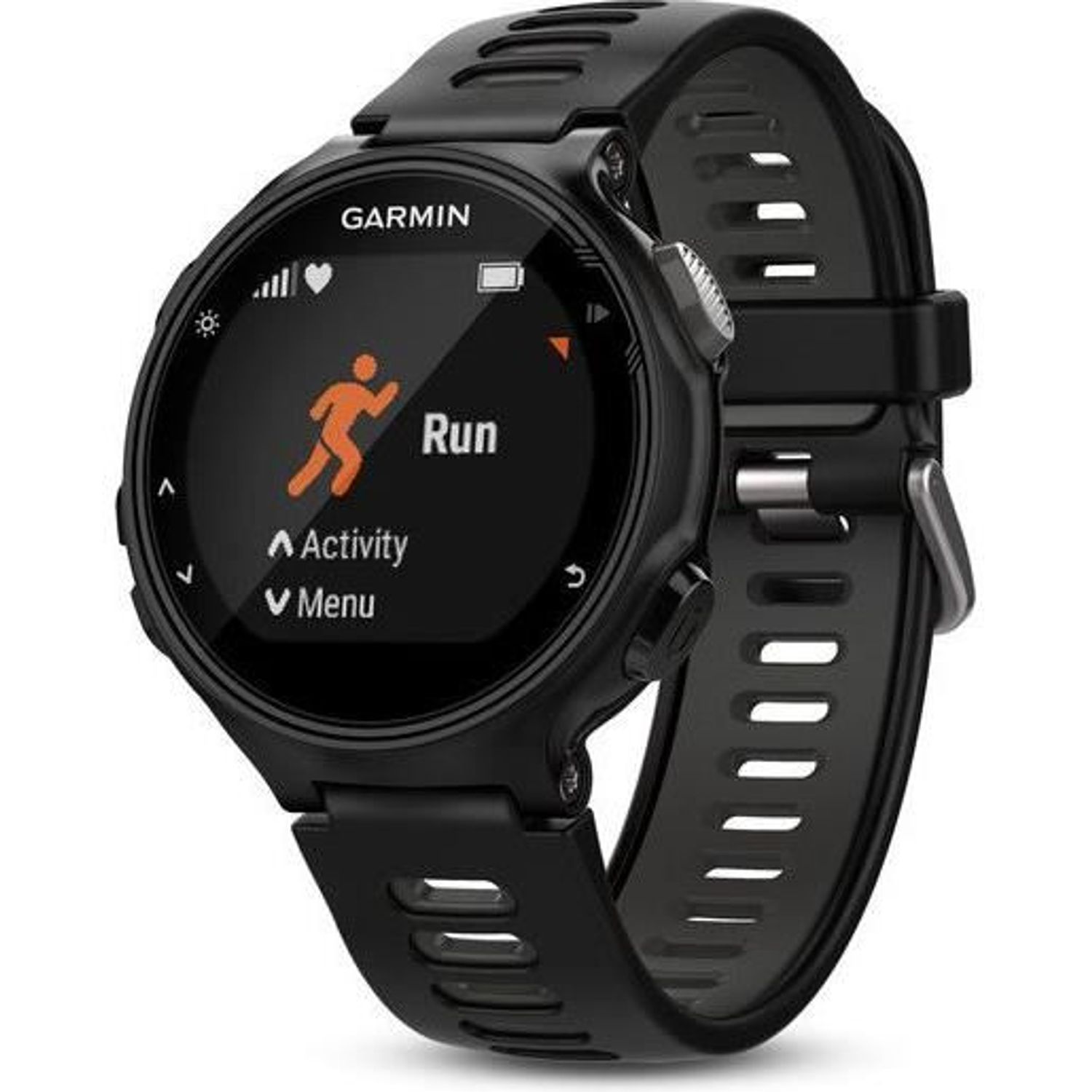 Ceas smartwatch Garmin Forerunner 735XT, HR, Black/Grey fotografia produsului