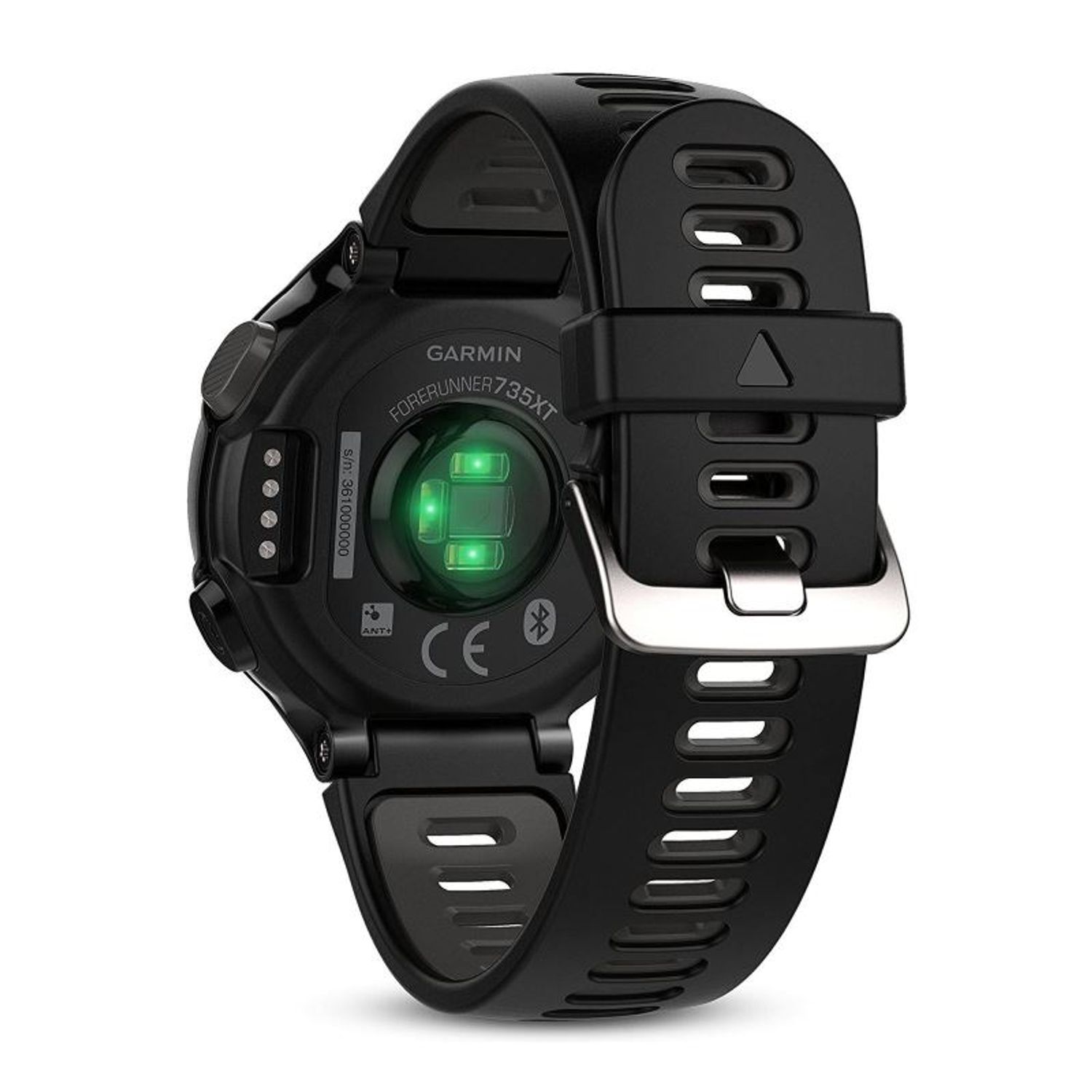 Ceas smartwatch Garmin Forerunner 735XT, HR, Black/Grey fotografia produsului View 2 L