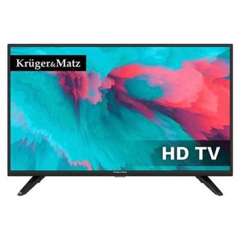 Televizor Kruger&Matz KM0232-T3 LED 32” HD Ready , 1366 x 768, Negru elefant.ro imagine noua 2022