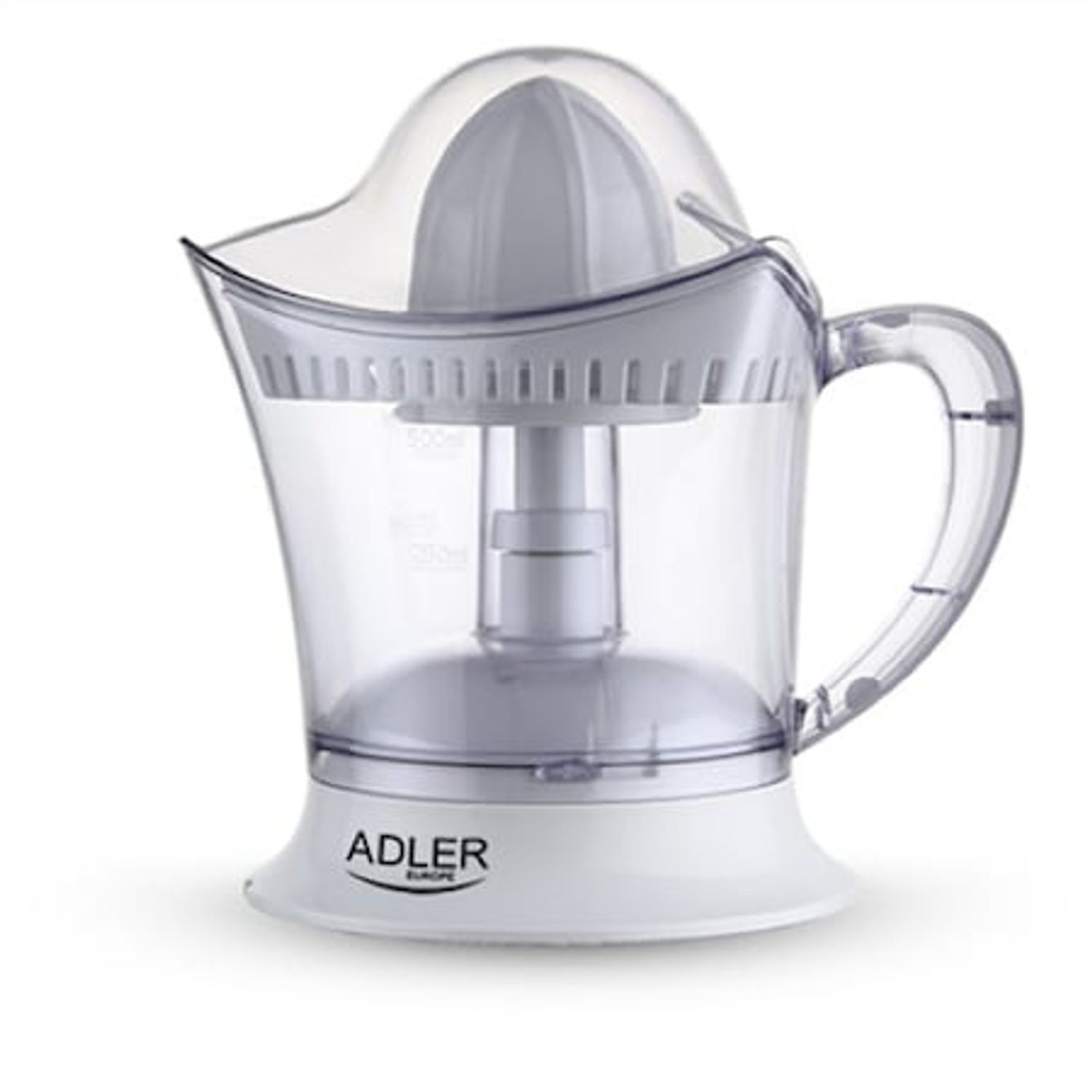 Storcator de citrice ADLER AD 4004, alb, 40 W, 0.5 l fotografia produsului