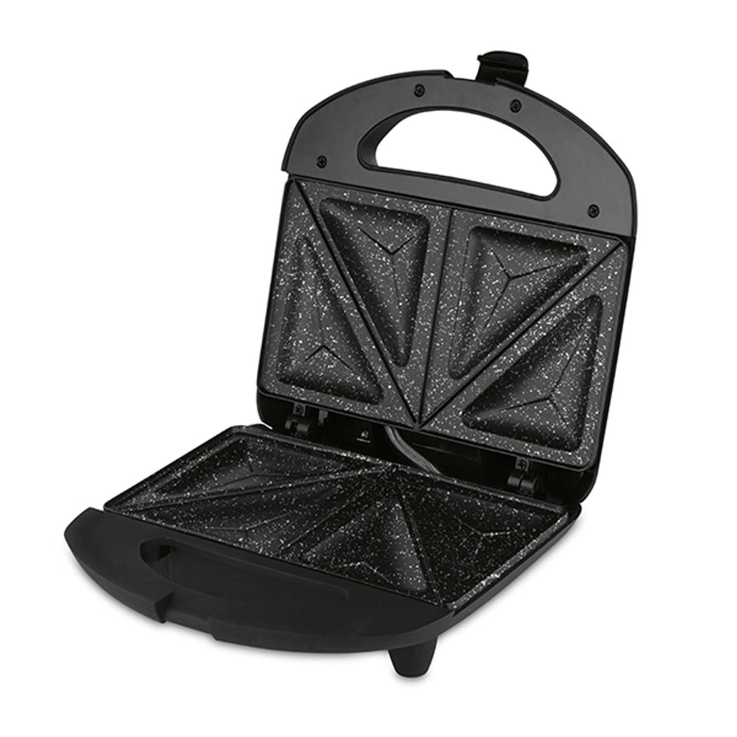 Sandwich Maker Zelmer ZSM7860, 750 W, Negru/Argintiu fotografia produsului View 3 L