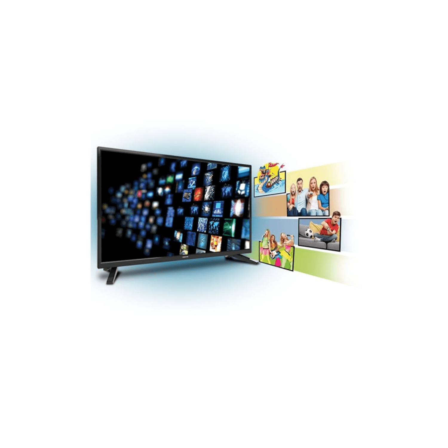 Televizor Manta 32LHA48L, 80 cm, Smart Tv, HD, Android, Negru fotografia produsului View 3 L