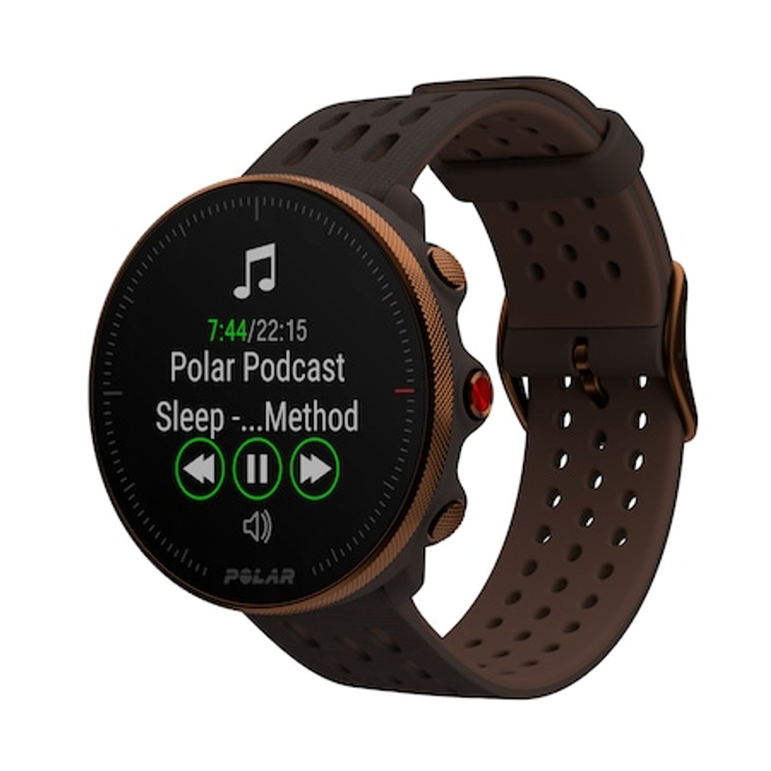 Ceas Smartwatch Polar Vantage M2 Cop/Brn fotografia produsului View 5 L