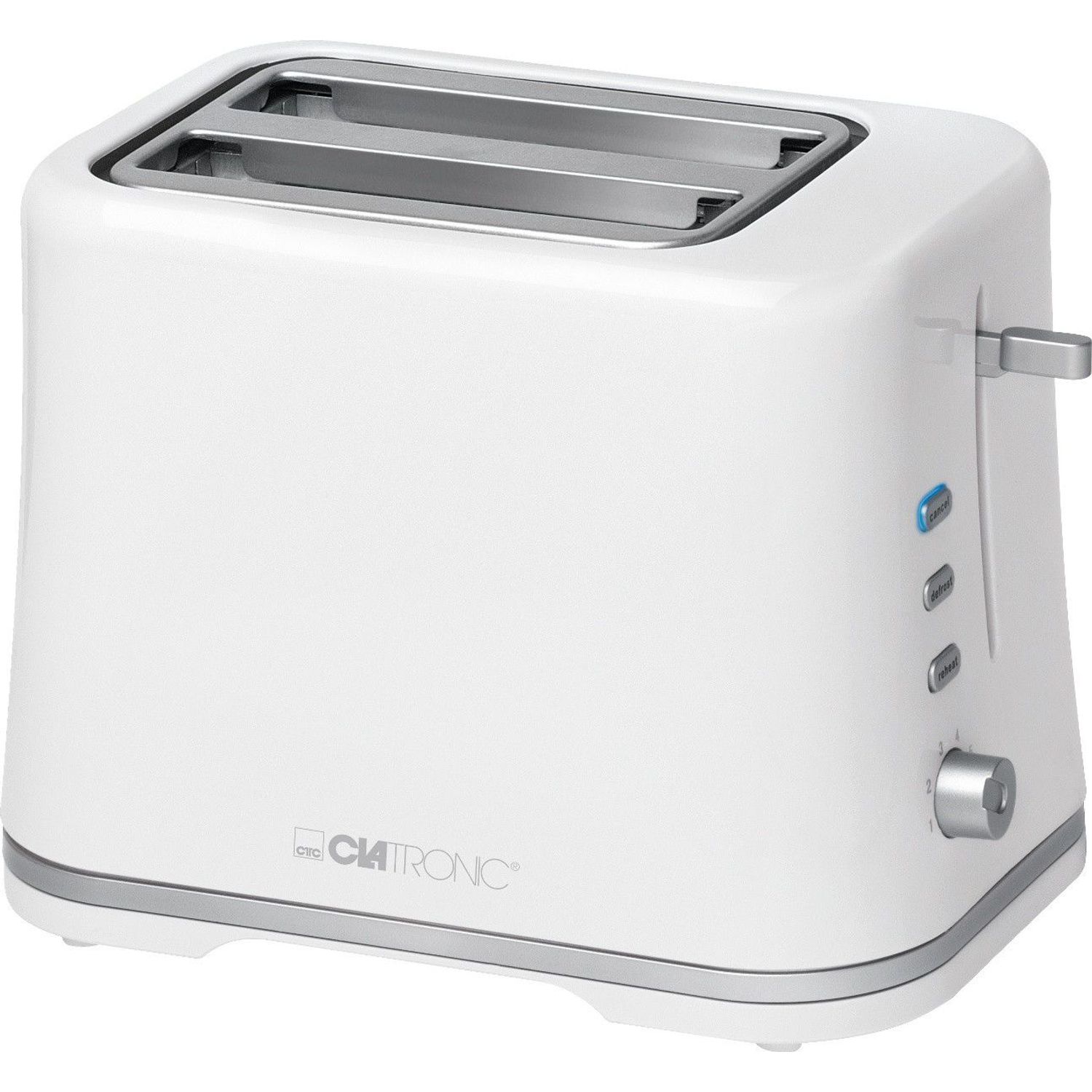 Prajitor Clatronic TA 3554, 870 W, Alb fotografia produsului
