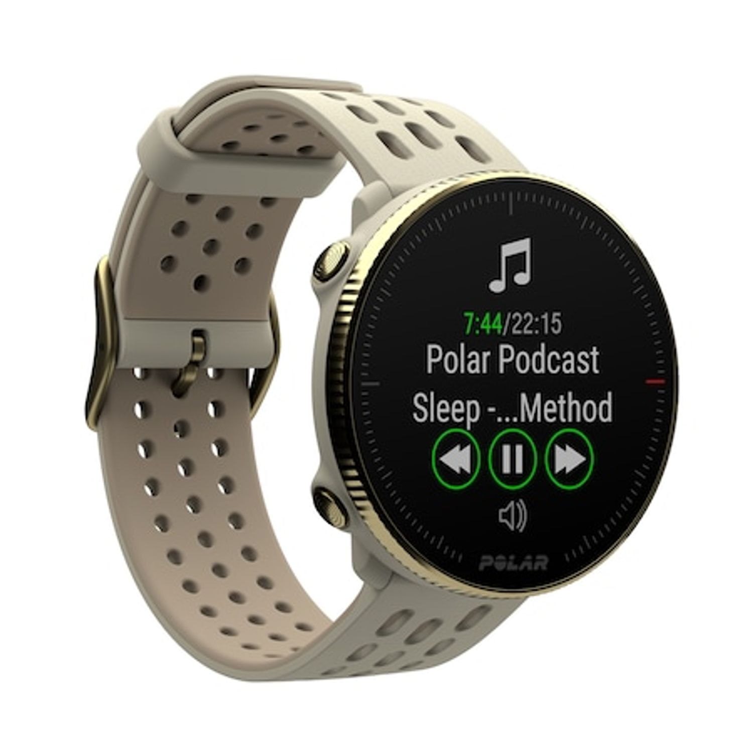 Ceas Smartwatch Polar Vantage M2 Champagne/ Gold fotografia produsului View 5 L