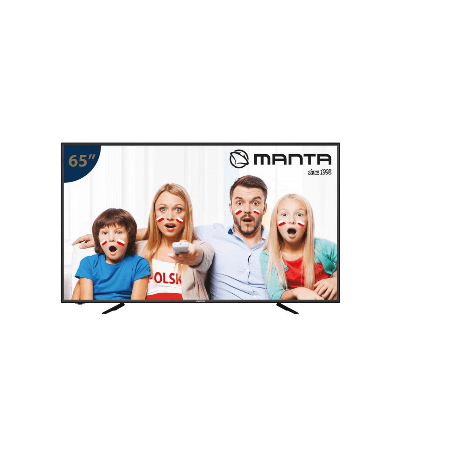 Televizor manta Smart Tv Manta 65LUA58L,  4K (Ultra HD), 165 cm,  Android, Negru fotografia produsului