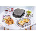 Sandwich Maker Tefal SW 341B, 700 W, Negru fotografia produsului View 3 S