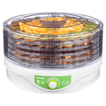 Deshidrator de alimente Sencor SFD 2105WH, 250 W, 5 tavi, Alb/Verde fotografia produsului View 5 S