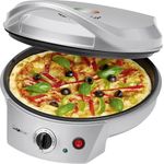 Aparat de preparat pizza Clatronic PM 3622, 1800 W, Argintiu fotografia produsului View 2 S