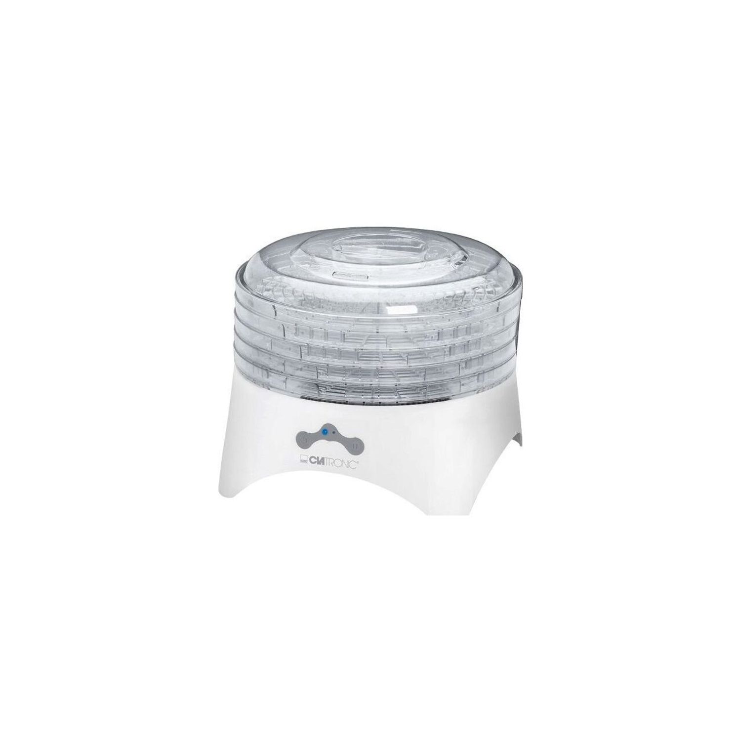 Deshidrator de alimente Clatronic DR3525, 300 W, 5 sertare, Alb fotografia produsului