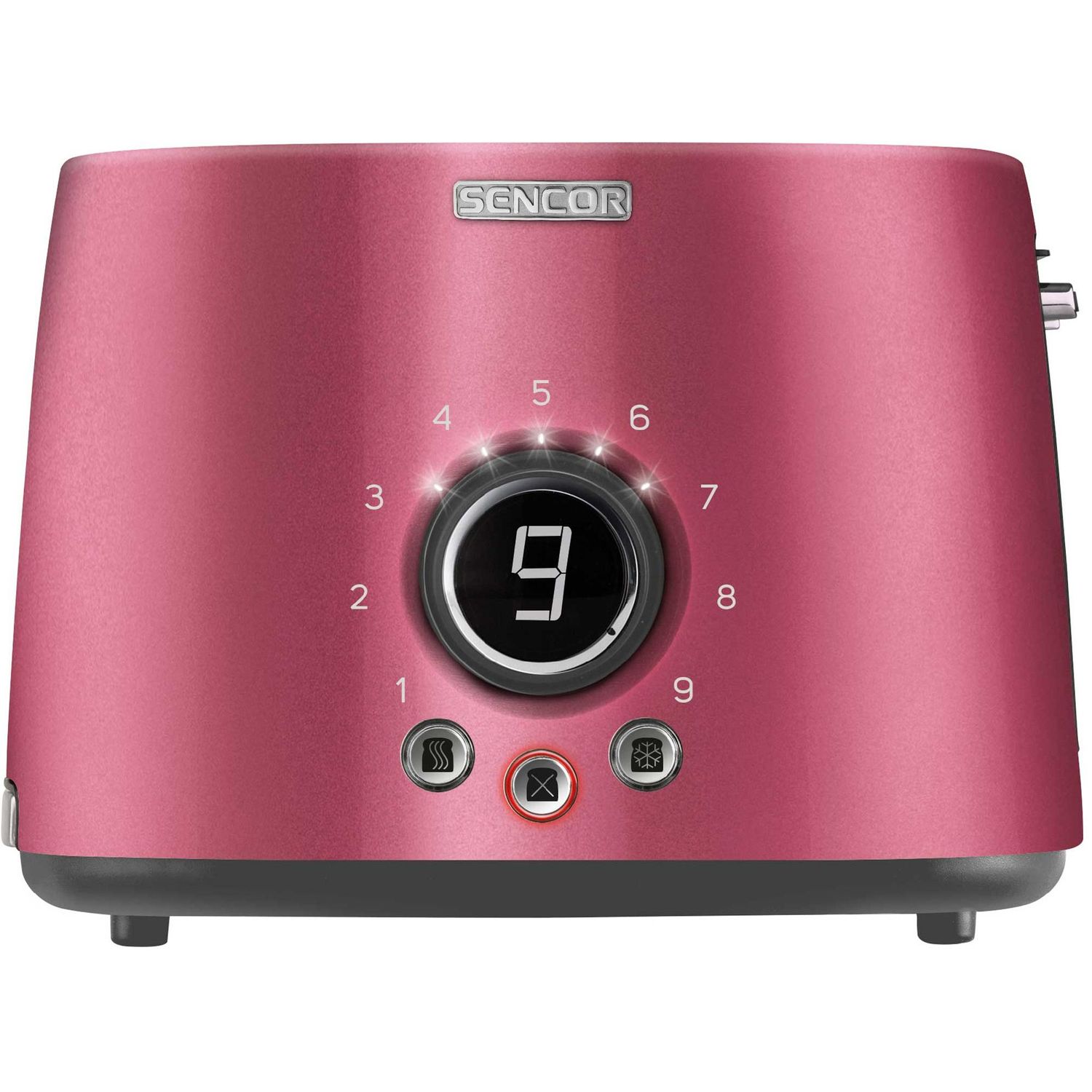 Prajitor de paine Sencor STS 6054RD, 1000W, Rosu fotografia produsului View 2 L