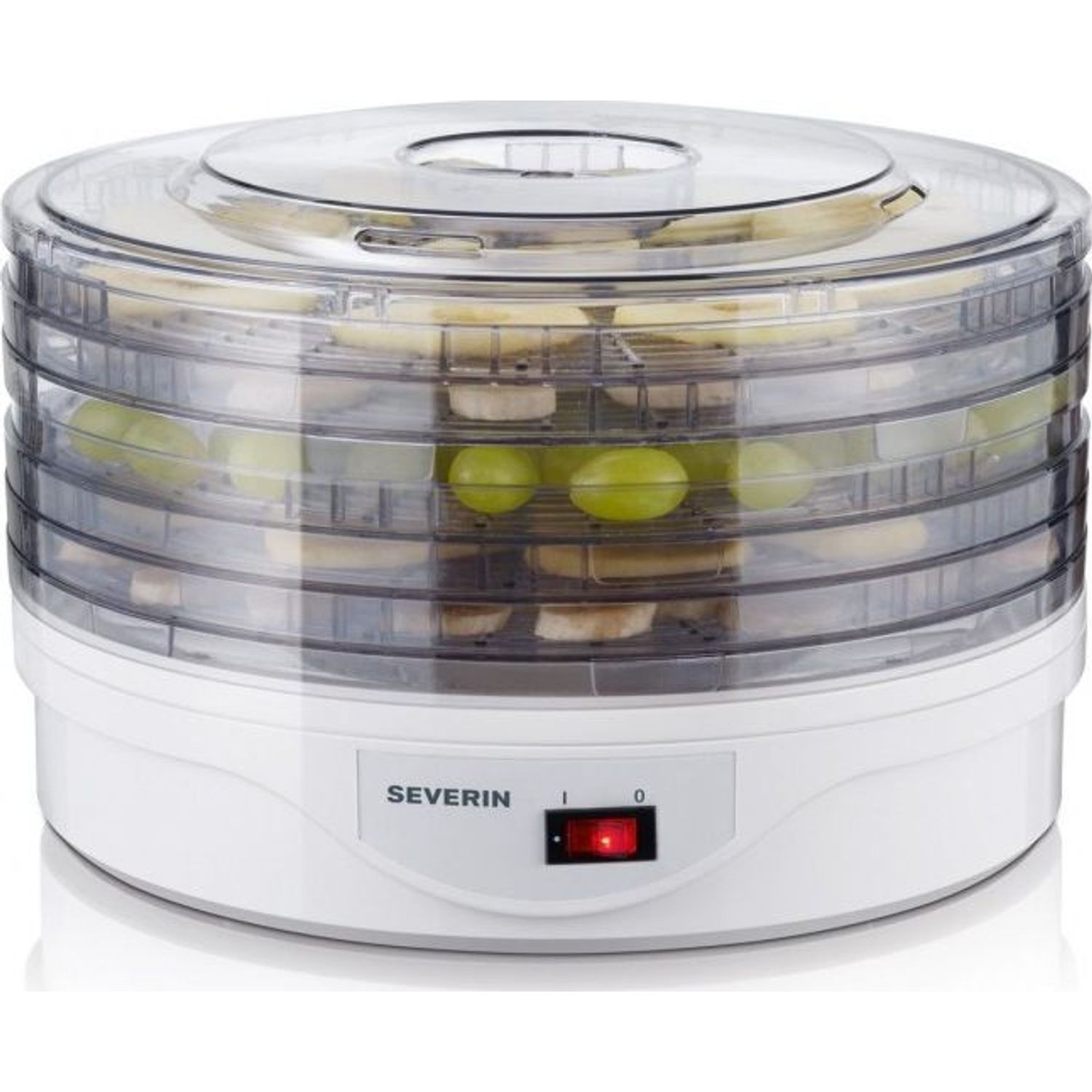 Deshidrator Severin OD 2940, 250 W, 5 tavi, Alb fotografia produsului