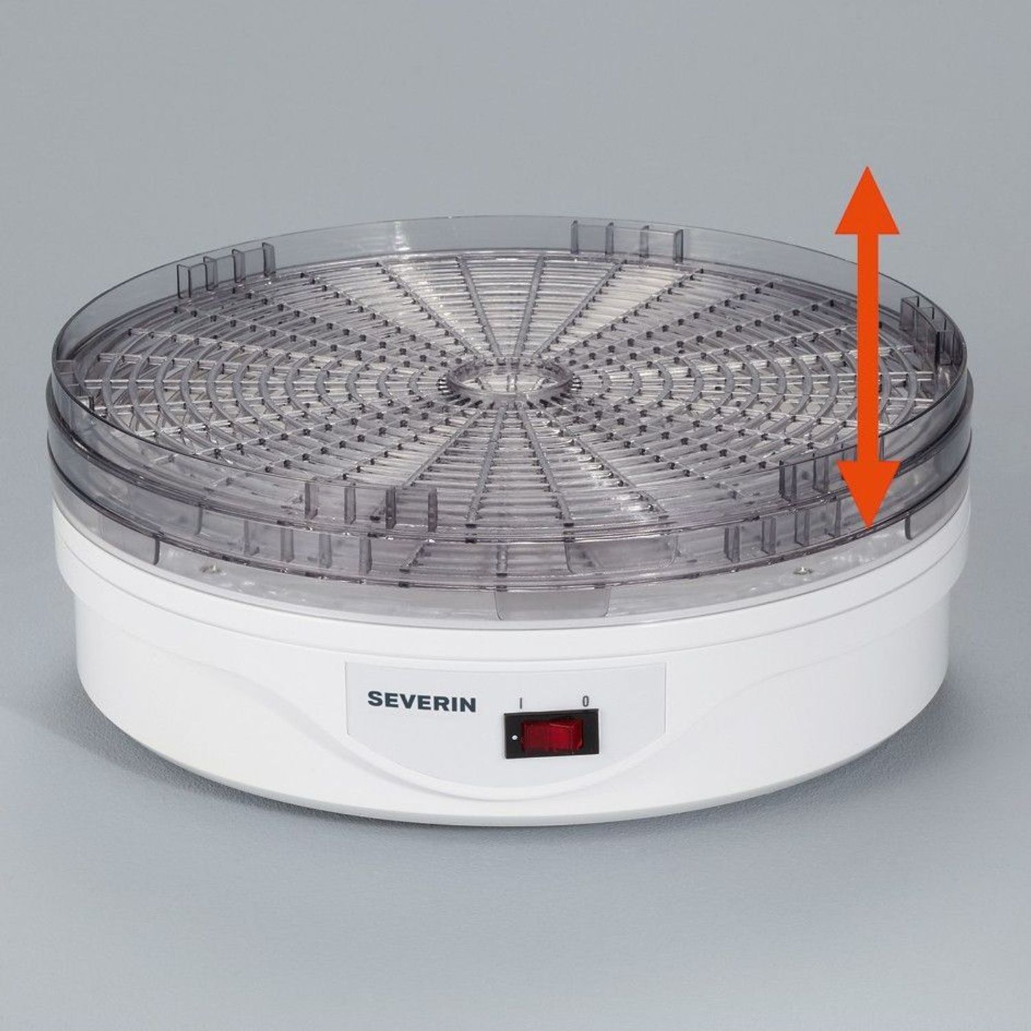 Deshidrator Severin OD 2940, 250 W, 5 tavi, Alb fotografia produsului View 5 L