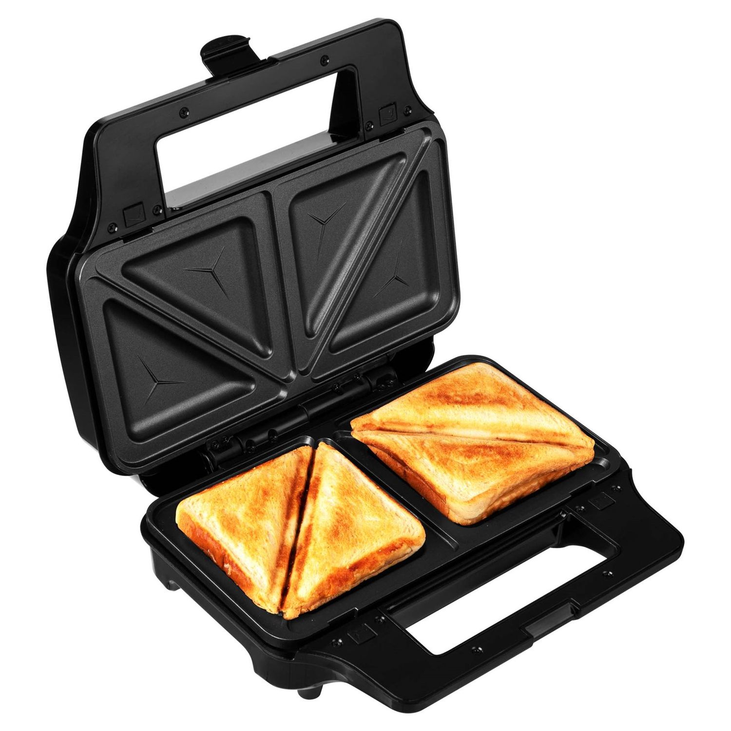 Sandwich Maker Sencor SSM 9940SS, 900 W, placi detasabile, Negru/Argintiu fotografia produsului View 6 L
