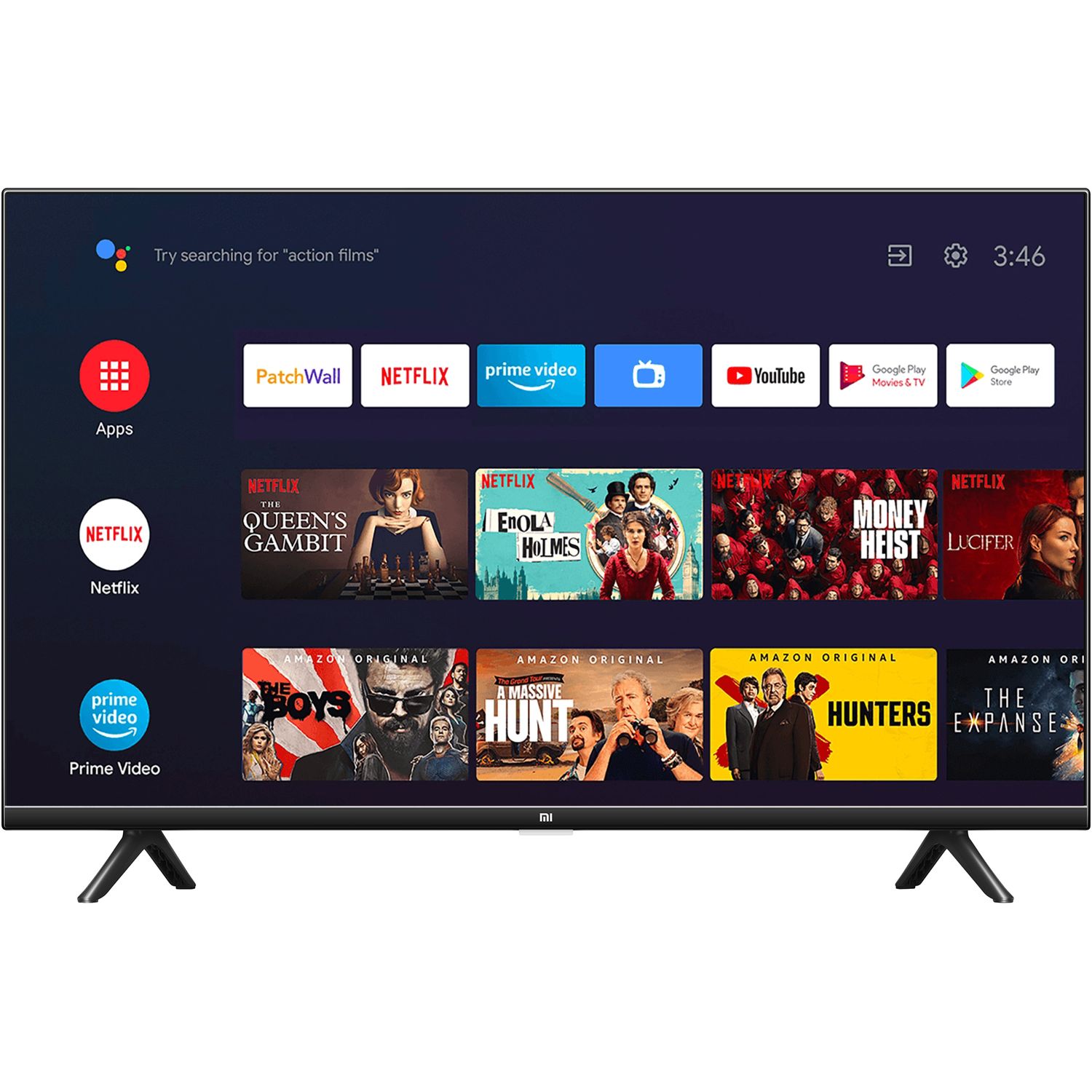 Televizor Xiaomi MiTV-P132, 80 cm, Smart Android, HD, LED, Clasa E fotografia produsului