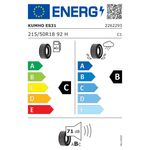 Anvelopa Vara Kumho Ecowing ES31 215/50R18, 92H fotografia produsului View 2 S