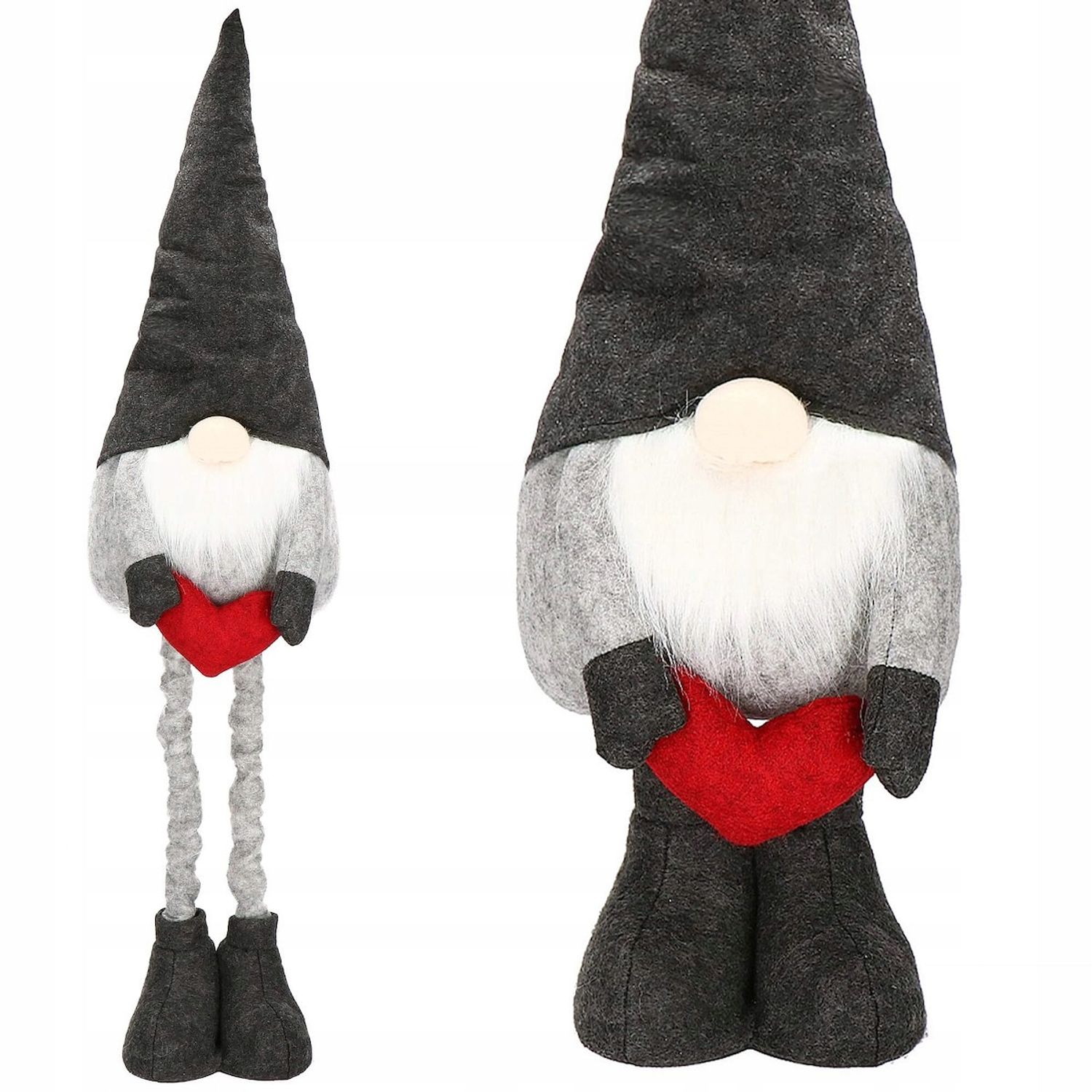 Figurina Craciun, Spiridus, picioare telescopice, inaltime extensibila 63-93cm fotografia produsului View 12 L