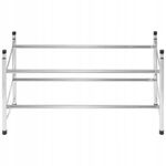 Pantofar extensibil cu 2 rafturi, 62-115cm, cromat fotografia produsului View 13 S