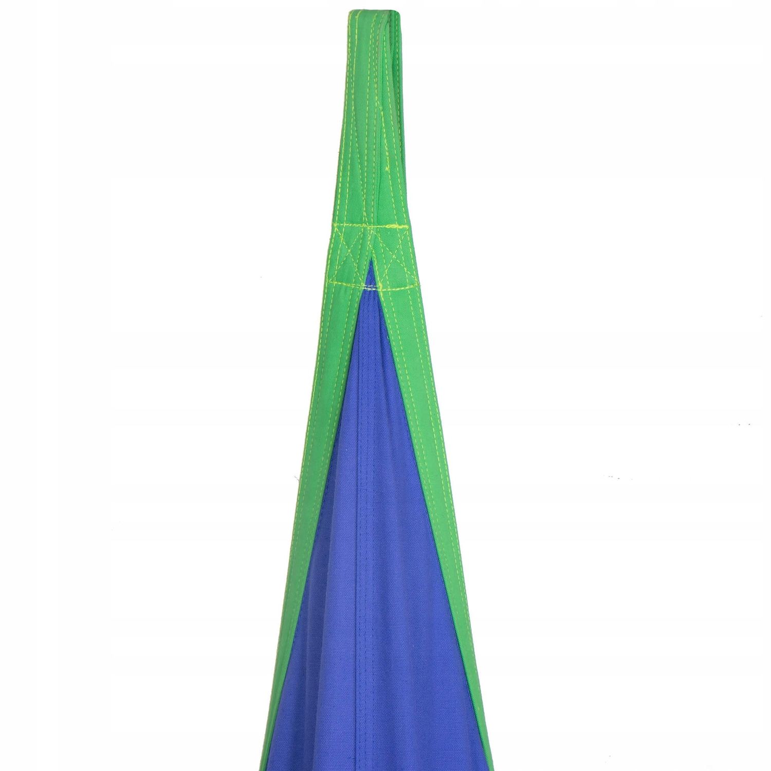 Hamac copii, suspendat pentru curte sau interior tip cocon , Sersimo, albastru verde fotografia produsului View 8 L