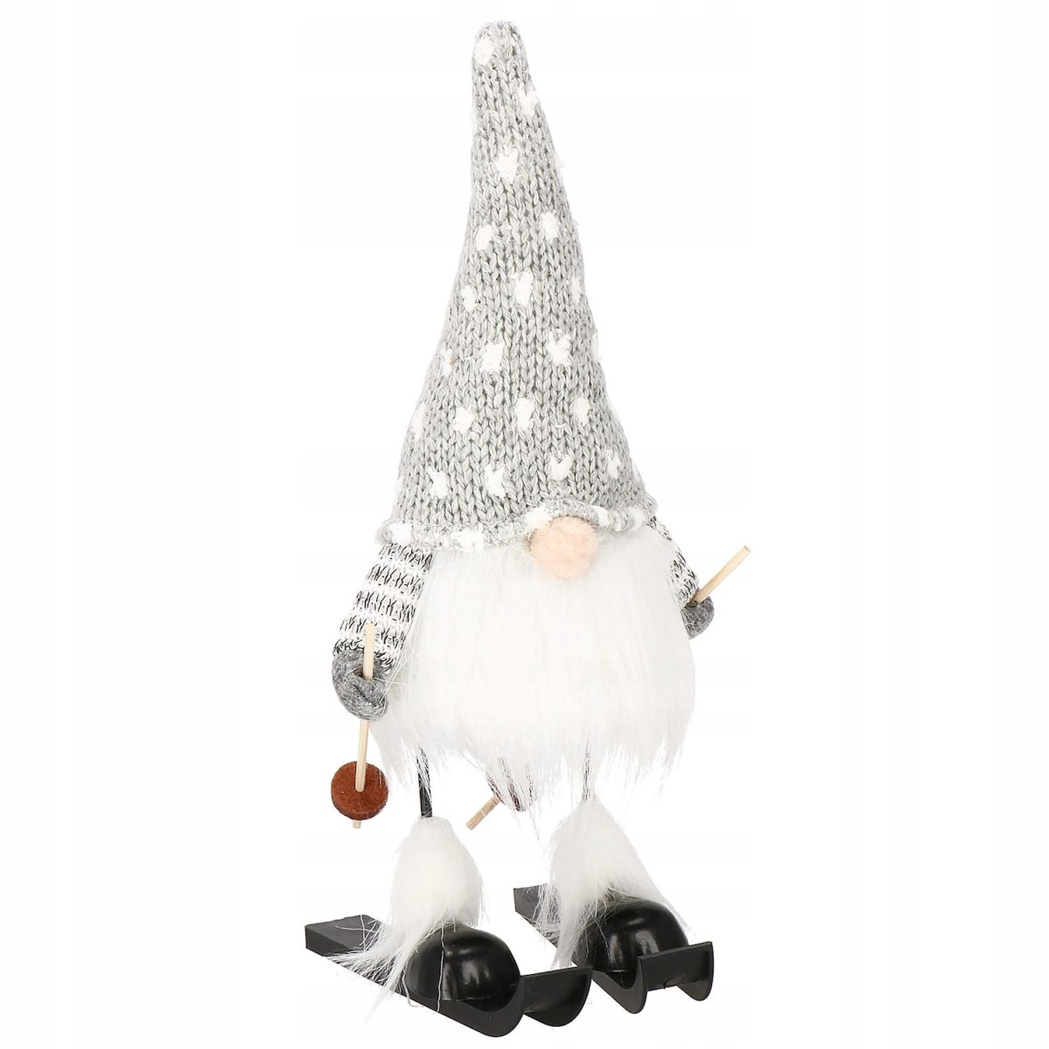 Figurina Craciun, Spiridus pe schiuri, inaltime 33cm fotografia produsului View 9 L