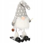 Figurina Craciun, Spiridus pe schiuri, inaltime 33cm fotografia produsului View 8 S
