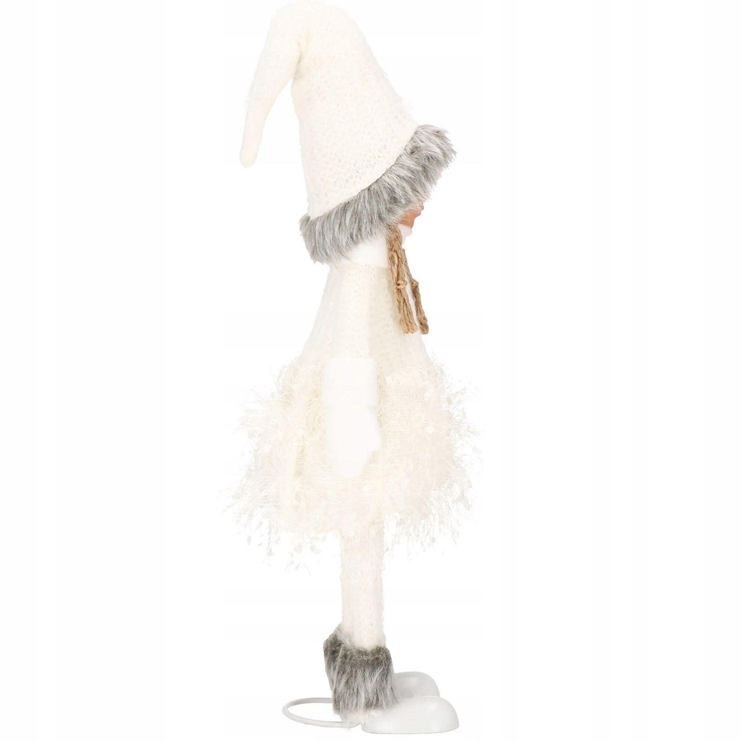 Figurina Craciun, Papusa cu impletituri, inaltime 56cm fotografia produsului View 3 L