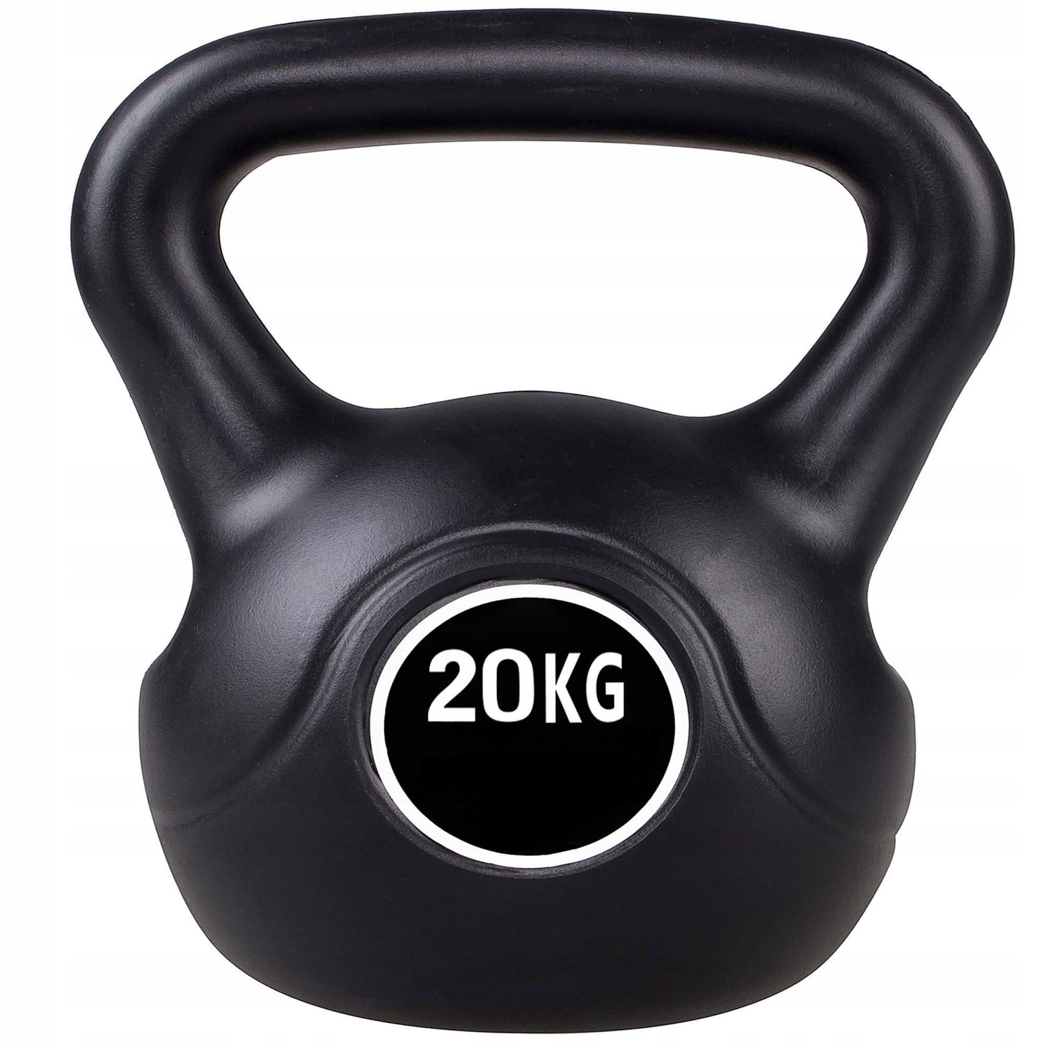 Gantera Kettlebell 20kg Neagra fotografia produsului