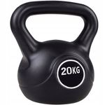 Gantera Kettlebell 20kg Neagra fotografia produsului View 4 S