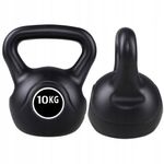 Gantera Kettlebell 10kg Neagra fotografia produsului View 4 S