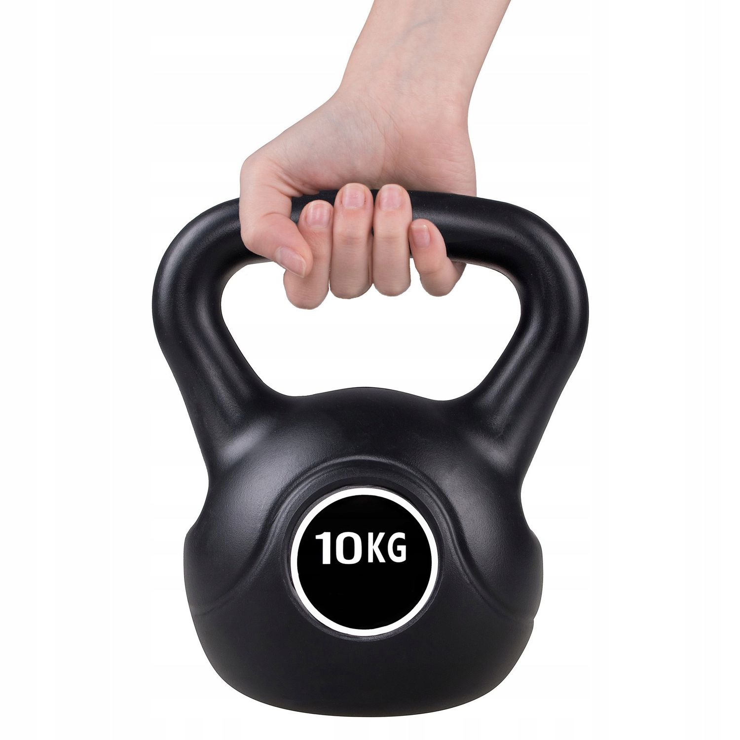 Gantera Kettlebell 10kg Neagra fotografia produsului View 5 L