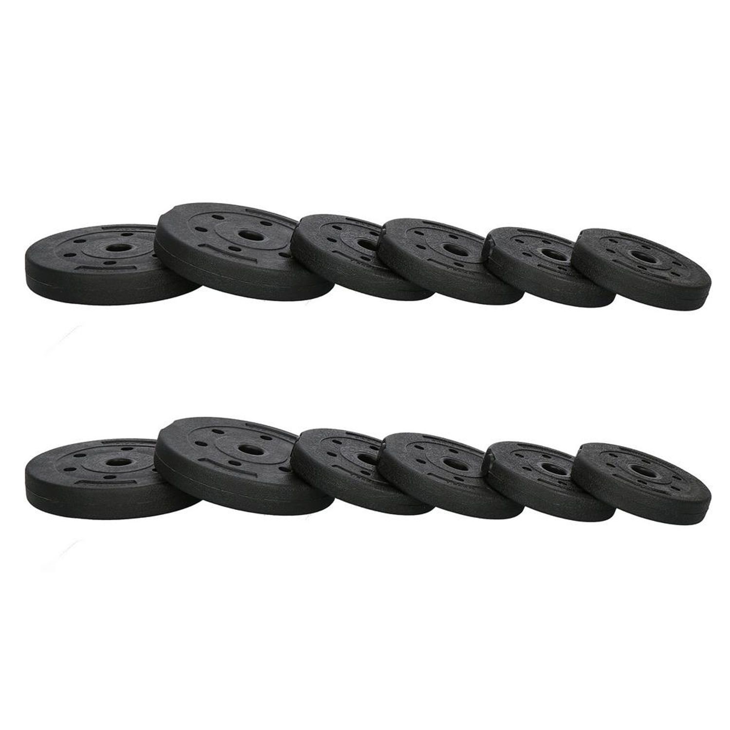 Set gantere si haltera reglabile Sersimo, 30kg fotografia produsului View 7 L