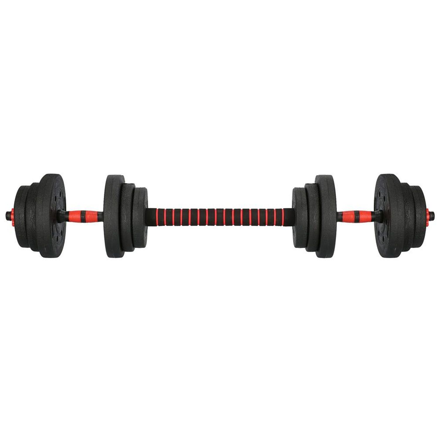 Set gantere si haltera reglabile Sersimo, 30kg fotografia produsului View 3 L