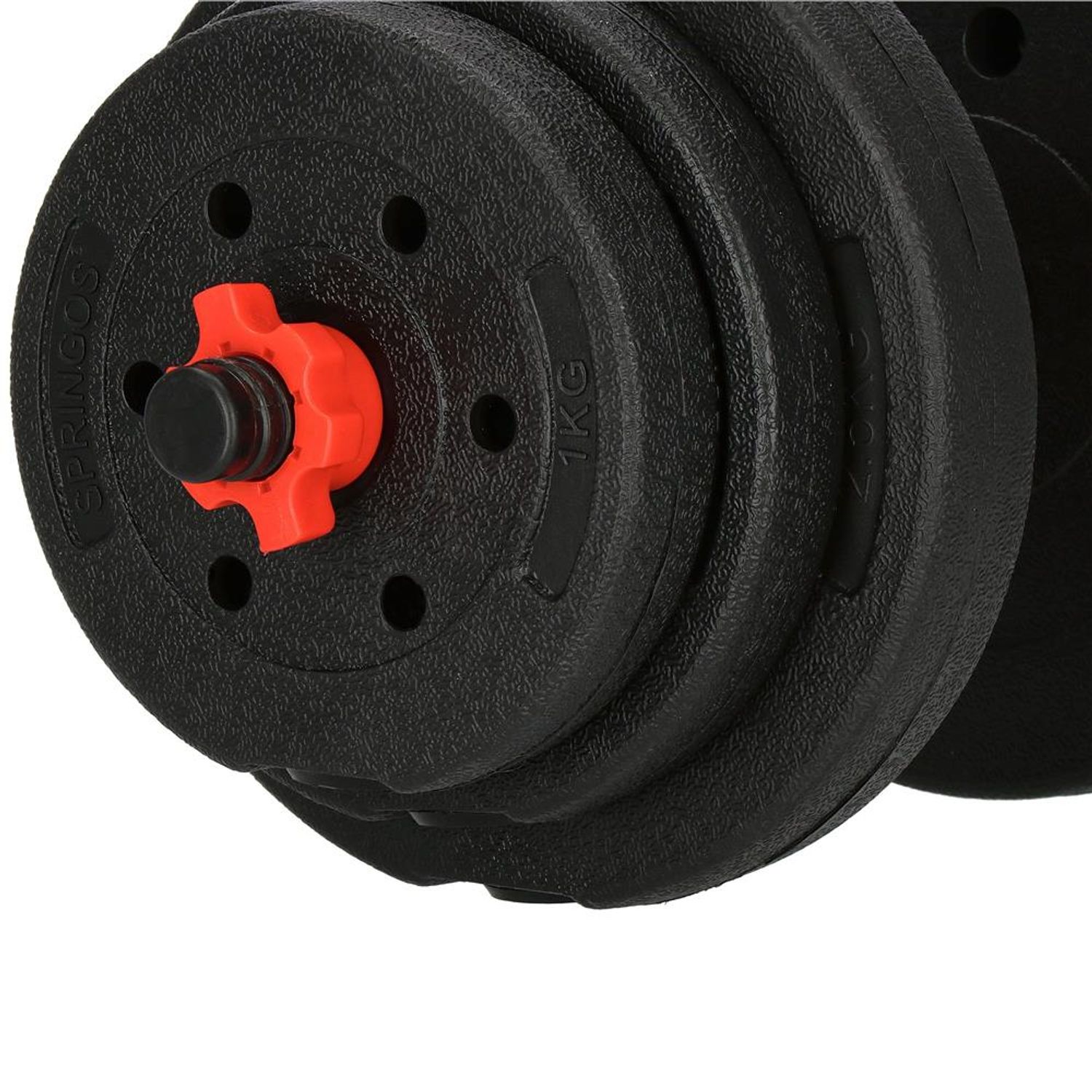 Set gantere si haltera reglabile Sersimo, 30kg fotografia produsului View 4 L
