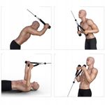 Franghie pentru antrenament la helcometru triceps, Sersimo fotografia produsului View 7 S