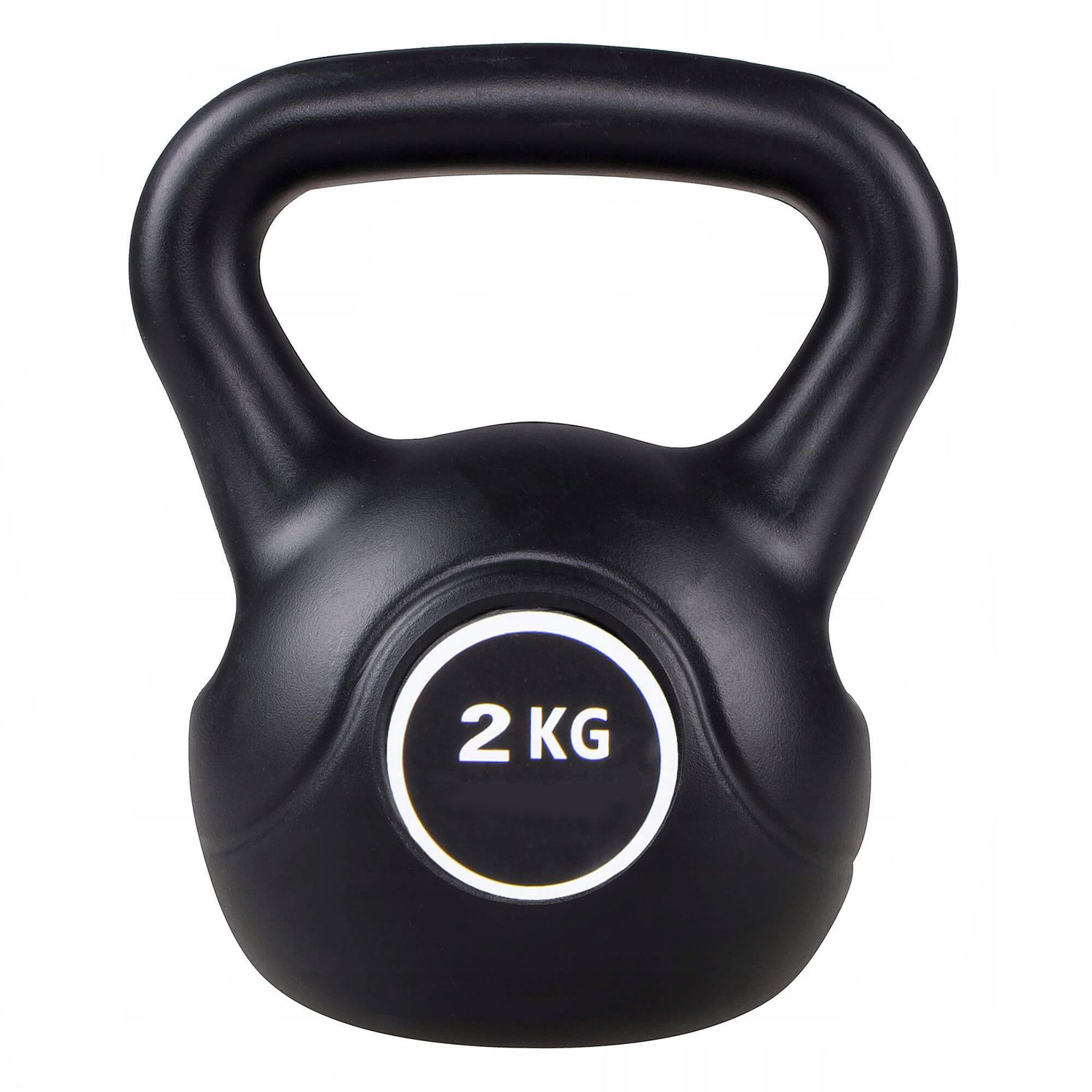 Gantera Kettlebell 2kg Neagra fotografia produsului