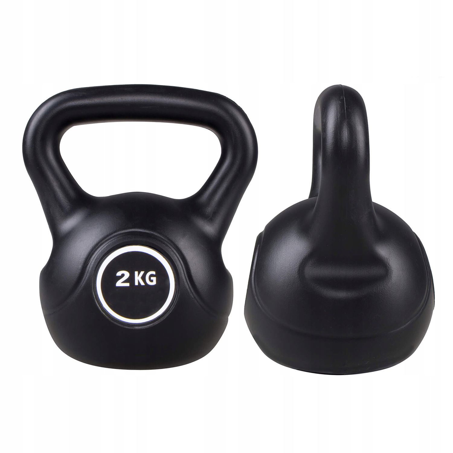Gantera Kettlebell 2kg Neagra fotografia produsului View 8 L