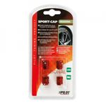 Ornamente capacele valve Hexagonal 4buc - Rosu fotografia produsului View 2 S