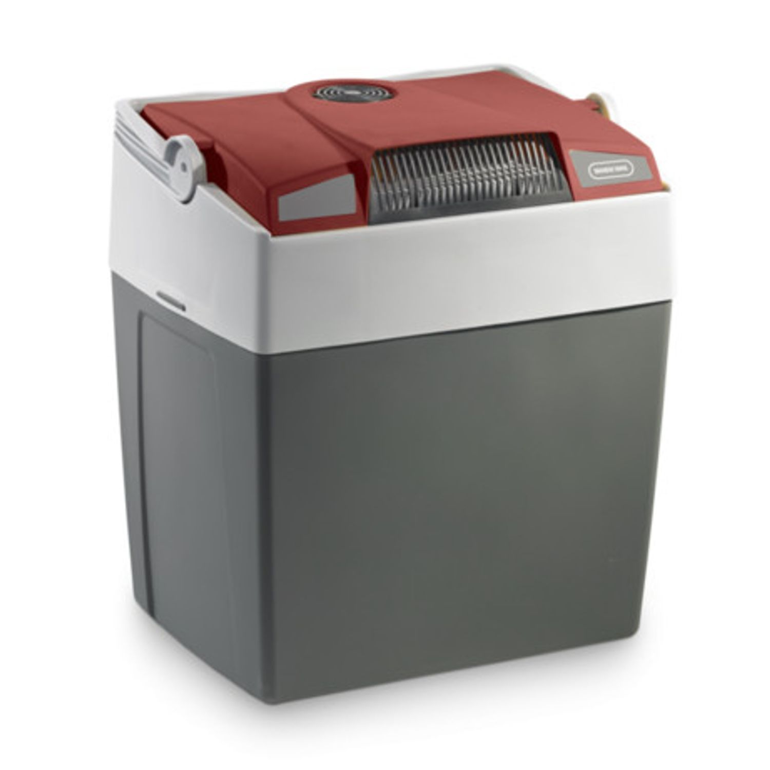 Lada frigorifica termoelectrica auto Mobicool G26 DC, 25L, 12V DC, marsala / grey fotografia produsului