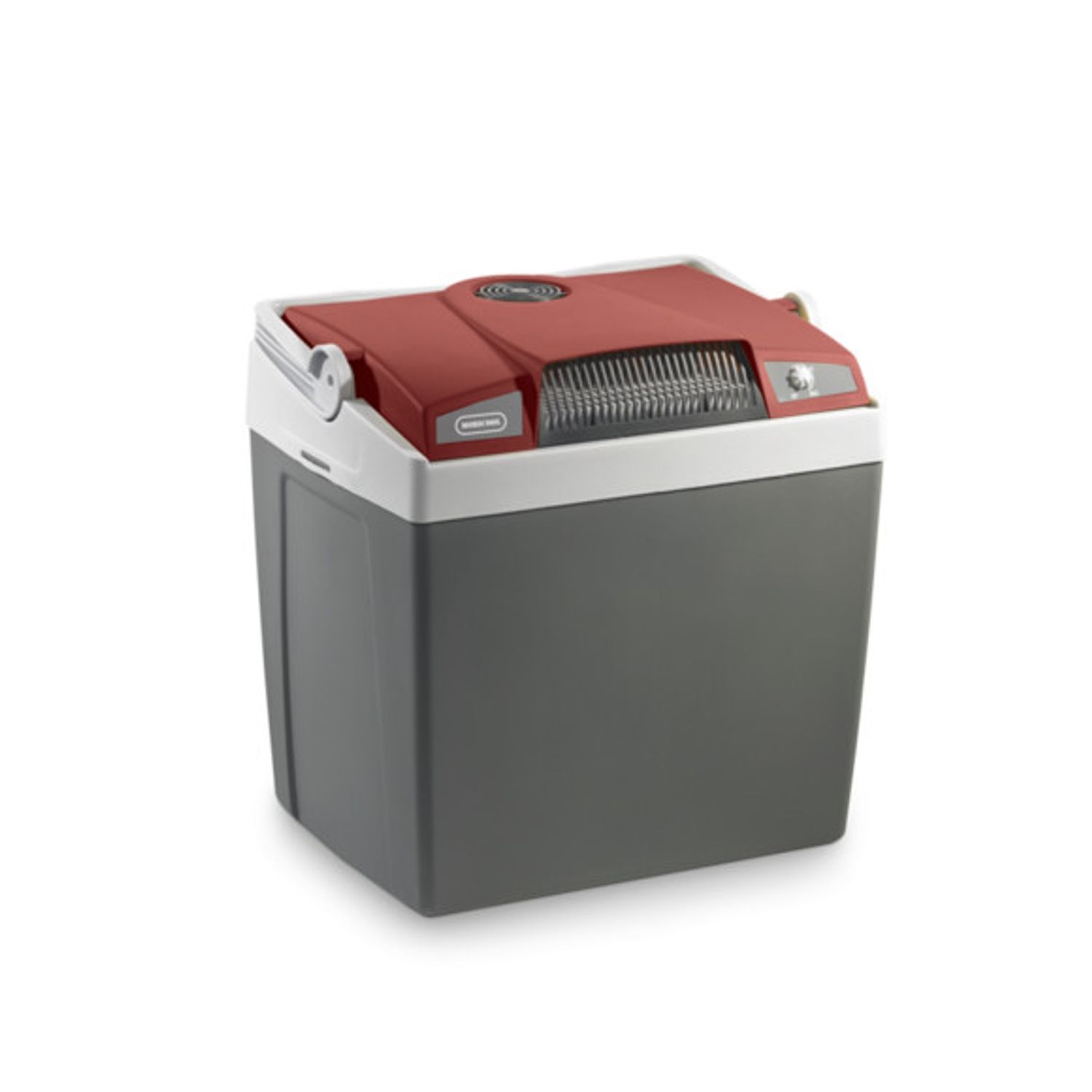 Lada frigorifica termoelectrica auto Mobicool G26 DC, 25L, 12V DC, marsala / grey fotografia produsului View 2 L