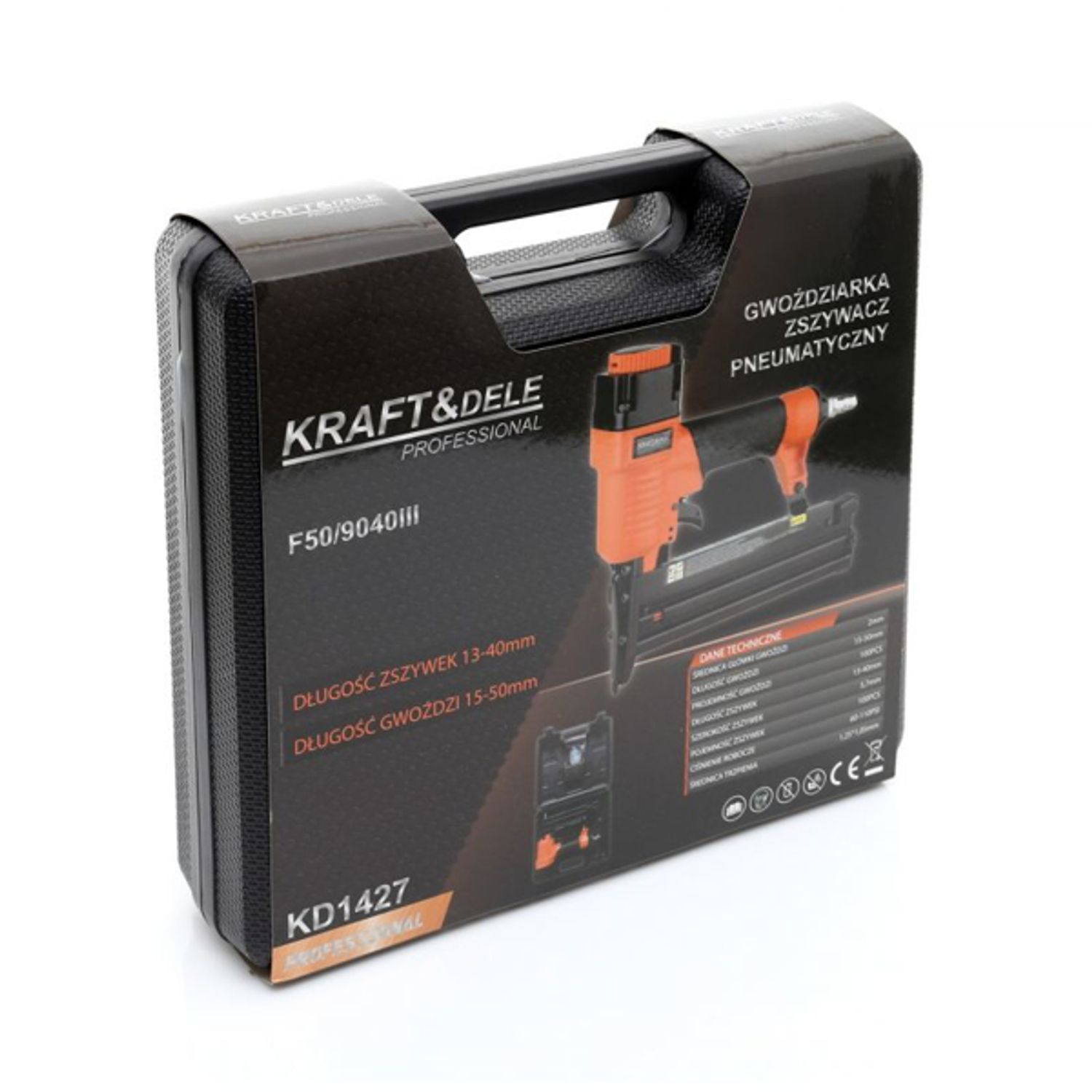 Capsator capse pneumatic, Kraft&Dele KD1427 fotografia produsului View 12 L