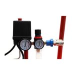 Compresor de aer industrial, 100 L, 3kW, 220V, Kraft&Dele KD1480 fotografia produsului View 7 S