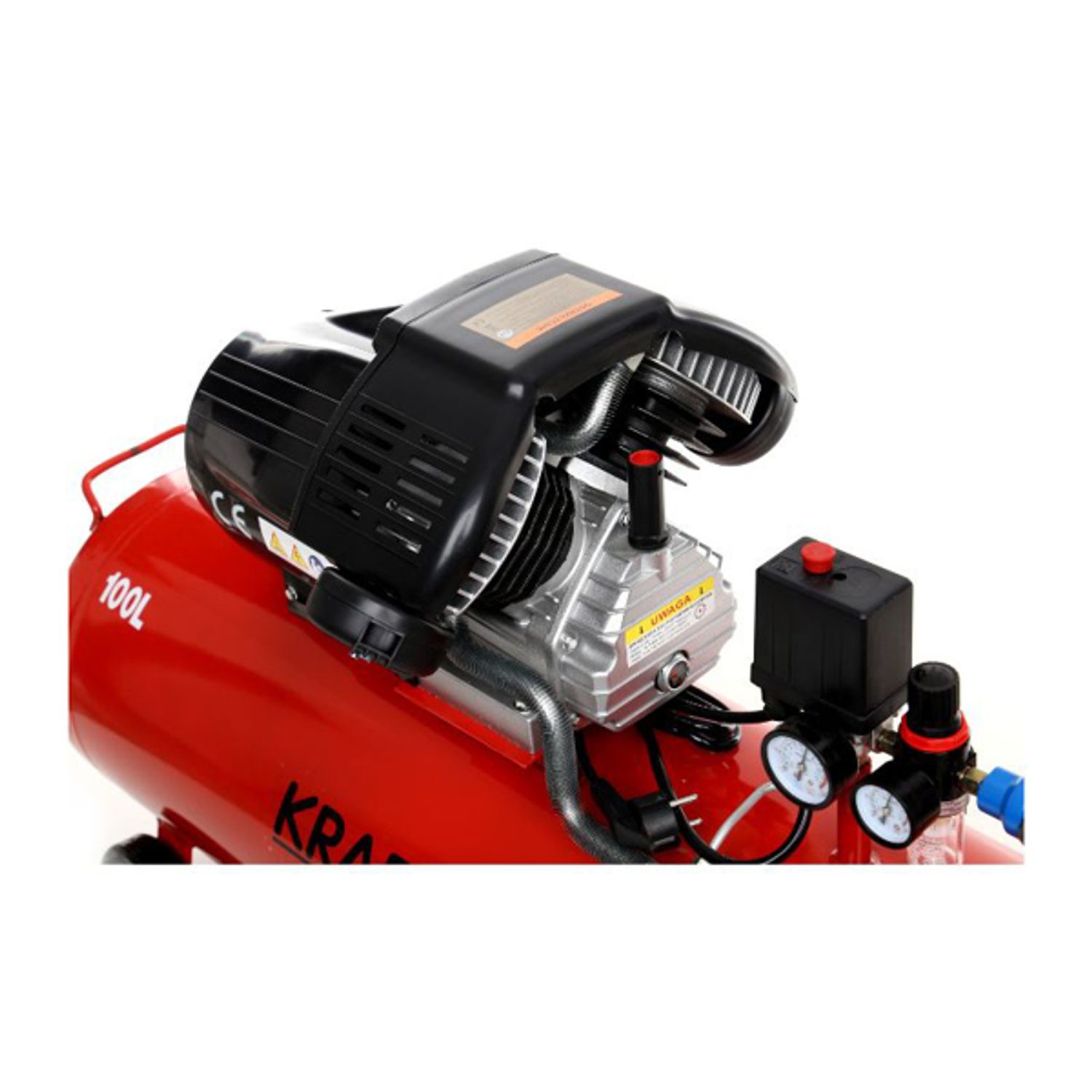 Compresor de aer industrial, 100 L, 3kW, 220V, Kraft&Dele KD1480 fotografia produsului View 9 L