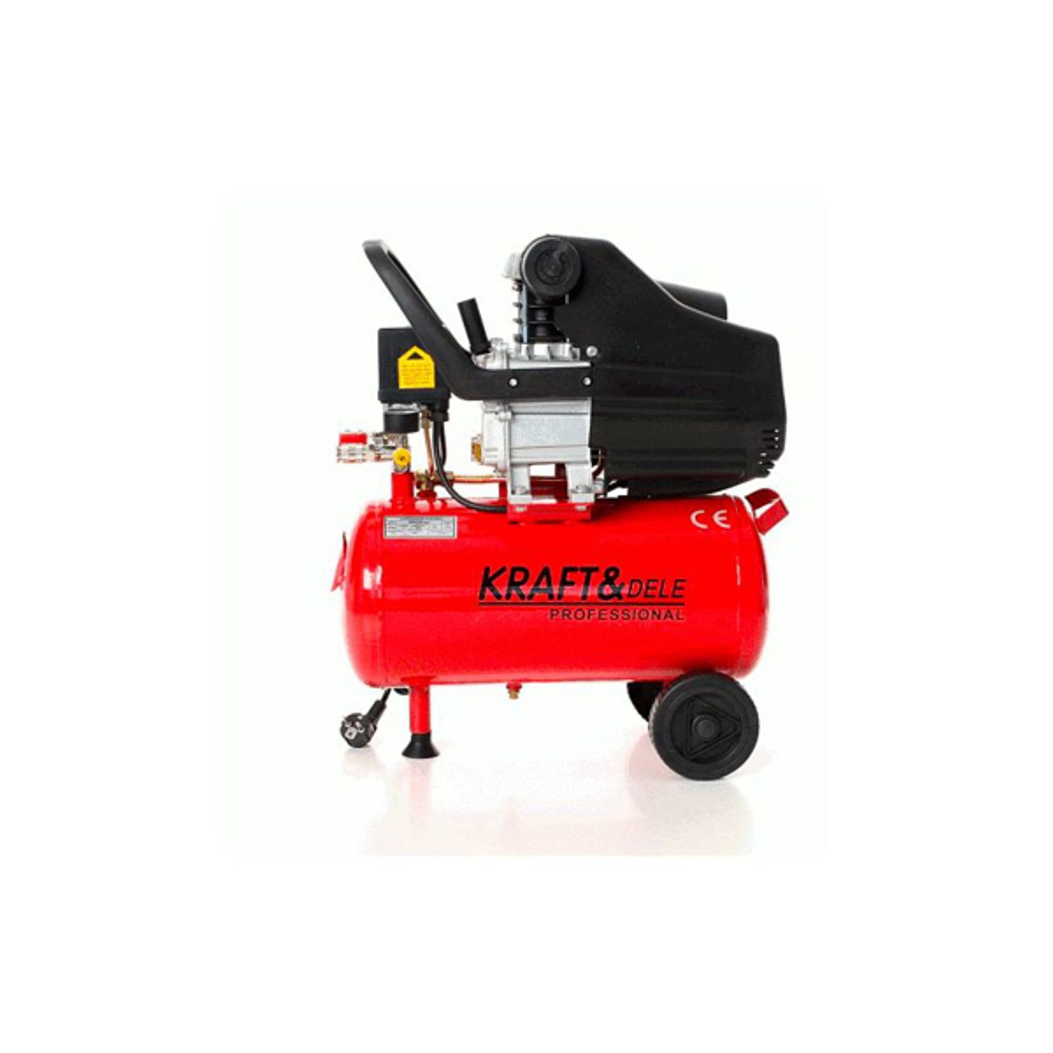 Compresor de aer industrial 24 litri, 2.8kW, 220V, KraftDele KD400 fotografia produsului View 9 L