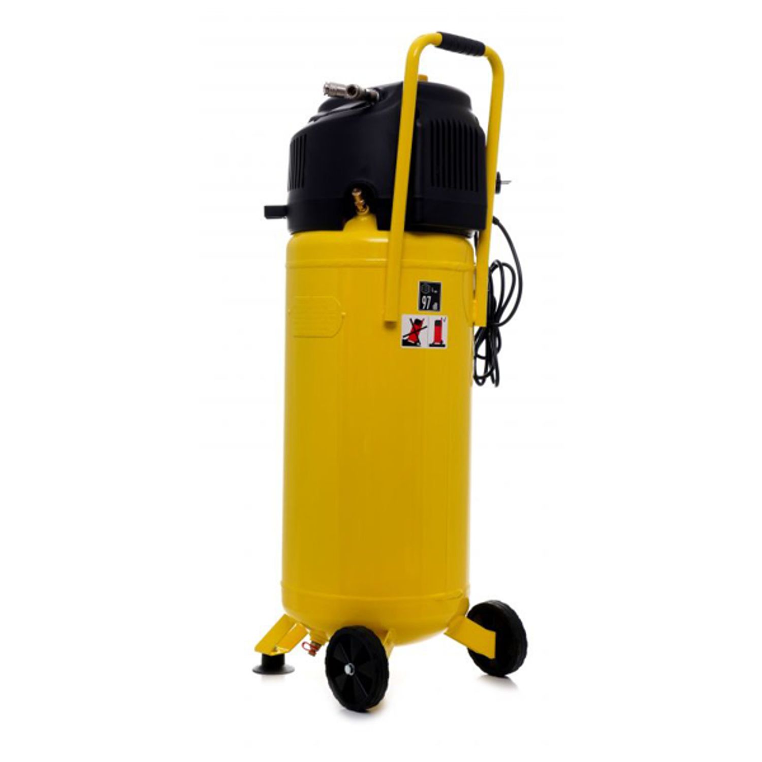 Compresor fara ulei 50L, 10 bar, Kraft&Dele KD1418 fotografia produsului View 4 L