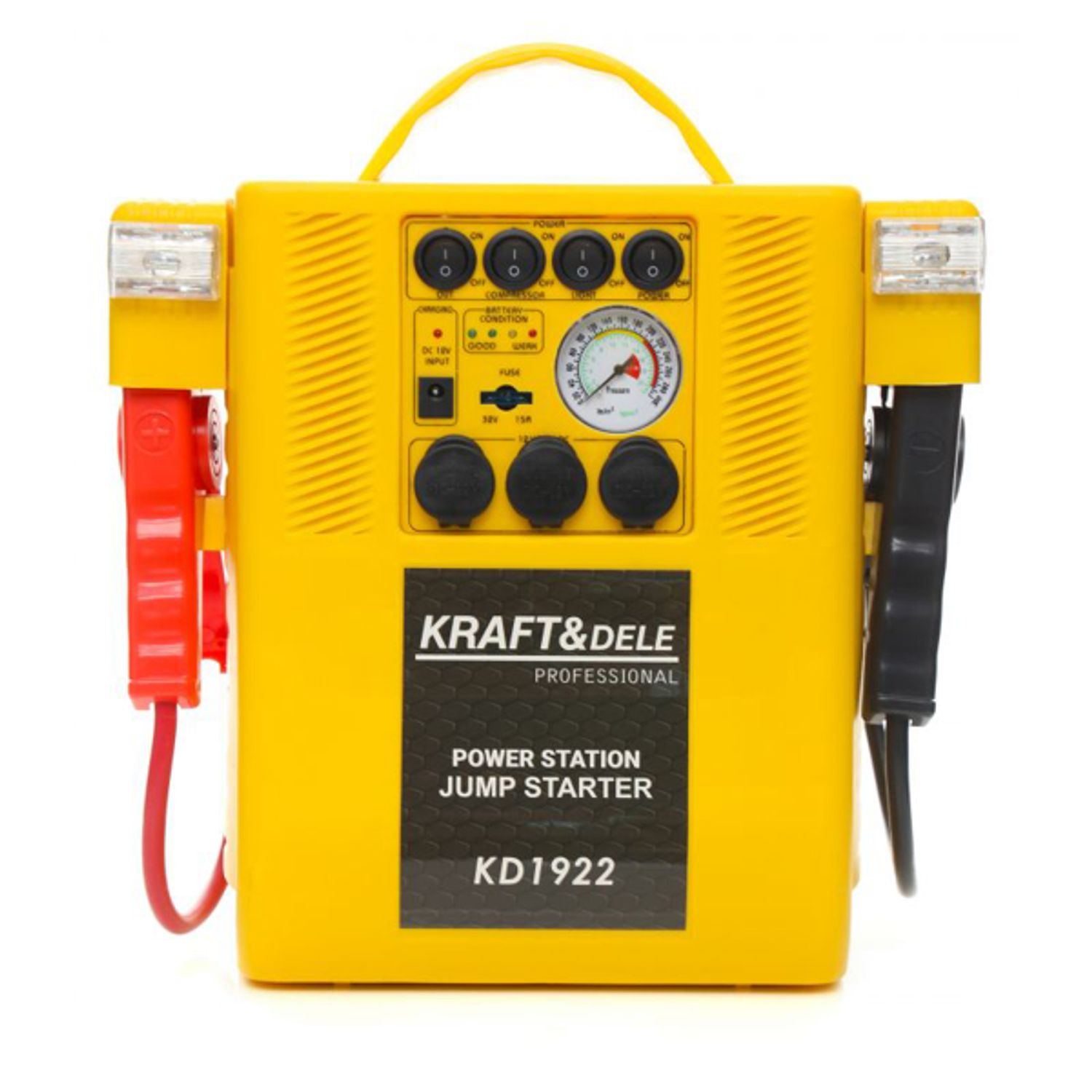 Compresor auto multifunctional, 20 bar, Kraft&Dele KD1922 fotografia produsului View 2 L
